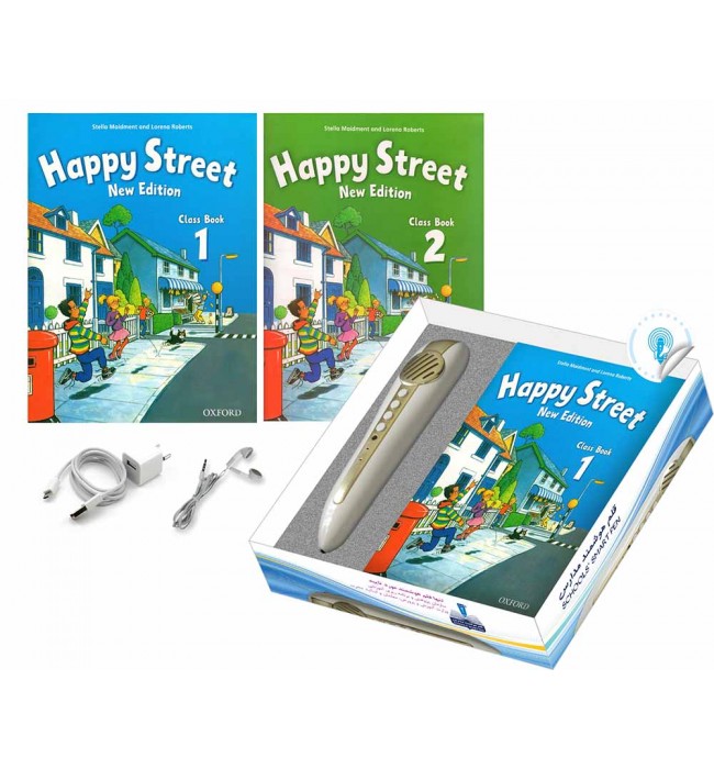 برچسب هوشمند مجموعه کتاب هاي  Happy Street دو کتاب
